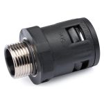 Муфта для гофрированных труб Weyer WQGM-M20B/AD21.2 коннектор прямой нар. M20x1.5 WE0304700 (артикул 21360550) – фото 1
