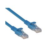 Патч-корд ExeGate UTP-RJ45-RJ45-5e-0,3M-LSZH-BL, UTP, cat.5e, 0.3м, синий 286371 (артикул 17618556) – фото 1