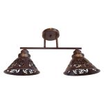 Люстра JUPITER LIGHTING ржа-2х60W E27 230V, 27 см-50.5 см-19 см MО 83-5046/2 (артикул 17188537) – фото 1