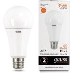 Лампа Gauss LED Elementary A67 35W E27 2670lm 3000K 70215 (артикул 15869327) – фото 1
