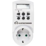 Электронная розетка-таймер Elektrostandard TMH-E-4 16A x1 IP20 Белый a026137 (артикул 15777073) – фото 1