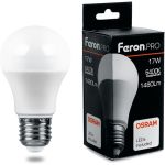 Светодиодная лампа FERON PRO LB-1017 шар E27 17W 6400K OSRAM LED 38040 (артикул 16233596) – фото 1