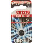 Литиевая батарейка MAXELL CR1216 BL-1 11238800 (артикул 16172360) – фото 1