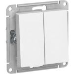 2-клавишный переключатель Schneider Electric ATLASDESIGN 10АХ, БЕЛЫЙ ATN000165 (артикул 16313738) – фото 1