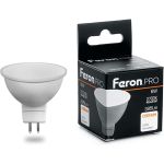 Светодиодная лампа FERON PRO LB-1606 MR16 G5.3 6W 2700K OSRAM LED 38083 (артикул 16233662) – фото 1