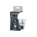 Светодиодная лампа Включай 8W E27 A60 4000K 640Lm 60х117 с радиолокационным датчиком движения 1013097 (артикул 16835305) – фото 1