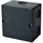 Ультрафиолетостойкая коробка KOPOS для О/П Черная IP66 KSK 80_FA (артикул 16311530) – фото 1