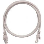 Коммутационный шнур NIKOMAX U/UTP 4 пары, серый, 1,5м NMC-PC4UE55B-015-GY (артикул 15893405) – фото 1
