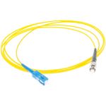 Переходной волоконно-оптический шнур NIKOMAX желтый, 2м NMF-PC1S2C2-SCU-STU-002 (артикул 15893126) – фото 1