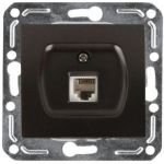 Телефонная розетка Volsten V01-14-F12-M, RJ -11, Magenta Nero, 9993 (артикул 15085867) – фото 1
