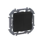 Двухклавишный выключатель Legrand - INSPIRIA - 10 AX - 250 В - антрацит 673623 (артикул 20953683) – фото 1