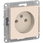 Розетка Schneider Electric AtlasDesign Бежевый без заземления, 16А ATN000241 (артикул 16794763) – фото 1