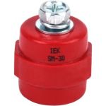Изолятор IEK SM30 М8, силовой с болтом YIS11-30-08-B (артикул 16302350) – фото 1