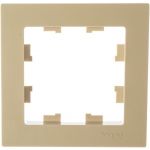 1-постовая рамка Schneider Electric ATLASDESIGN БЕЖЕВЫЙ ATN000201 (артикул 16313883) – фото 1