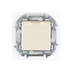 Розетка Legrand 2К+З IP 44 с откидной крышкой и шторками 16 А - 250 В INSPIRIA слоновая кость 673741 (артикул 20964651) – фото 1