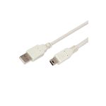 Шнур REXANT mini USB male - USB-A male 3M 18-1136 (артикул 15906835) – фото 1