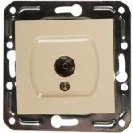 Телевизионная розетка Volsten V01-12-T11-M Magenta Crema, 9054 (артикул 15085827) – фото 1