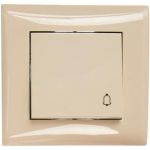 Выключатель Volsten V01-12-Z11-S, Magenta Crema, 9023 (артикул 15085838) – фото 1