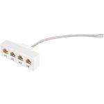 Разветвитель RJ-45 на 4 четырехпарных параллельных порта RJ-45 TWT-Y-1P4 (артикул 16466188) – фото 1