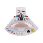 Светодиодный ночник-светильник ЭРА NLED-487-1W-SW-P настенный, на батарейках, с выключателем, розовый, Б0051477 (артикул 20234794) – фото 1