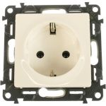 Механизм розетки Legrand Valena Life 16А 250В 2К+З с лицевой панелью Leg 753421 414124 (артикул 15788717) – фото 1