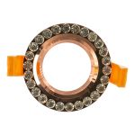 Встраиваемый декоративный светильник Fametto серия Vernissage DLS-V106, GU5,3, COPPER UL-00000349 (артикул 16072010) – фото 1