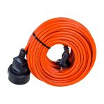 Силовой удлинитель ЭРА UPx1-2x0.75-20m-IP44 в бухте, без заземления, 1 гнездо, 20м, ПВС 2х0.75 Б0043037 (артикул 16110009) – фото 1
