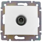 Телевизионная розетка Legrand Valena 774429, белая, 1.5 дБ (артикул 15142422) – фото 1
