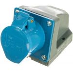 Розетка наружной установки IEK 16А 2P+Е 220В IP44 113 ИЭК PSR11-016-3 (артикул 15164587) – фото 1