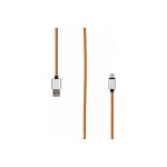 Кабель Rombica USB - USB Type-C, Эко-кожа, 1м, Охра Digital CL-05 USB 3 0 CB-CL05 (артикул 16290022) – фото 1
