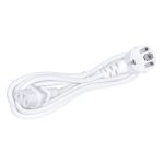 Шнур питания LANMASTER C13-Schuko , 3х0.75, 220В, 10А, белый, 1 метр LAN-PP13/SHA-1.0-WH (артикул 16466447) – фото 1