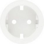 Накладка для розетки с безвинтовым зажимом Legrand Celiane Белый 68131 (артикул 15141355) – фото 1