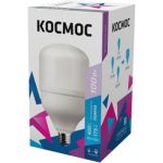 Светодиодная лампа Космос HWLED 100W 220V E27 6500K переходник в комплекте на Е40 LksmHWLED100WE2765 (артикул 16160464) – фото 1