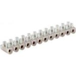 Контактный винтовой зажим Volsten V02-9W-PE-010 PE, 10A, белый 9734 (артикул 15085513) – фото 1