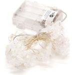 Светодиодная уличная гирлянда ЧУДЕСНЫЙ САД GRG-N550 Снежинки, 50 LED, 4 цвета, 5м, на 3xAA 4606400206897 (артикул 16258953) – фото 1