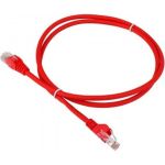 Патч-корд LANMASTER RJ45-RJ45, 4 пары, UTP, категория 6, 0.5 м оранжевый, LSZH, LAN-PC45/U6-0.5-OR (артикул 16102305) – фото 1