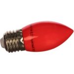 Светодиодная лампа FERON 1W 230V E27 красный, LB-376 25928 (артикул 15928876) – фото 1