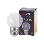 Светодиодная лампа ЭРА ERAWL45E27 LED P451WЕ27, шар, 4SMD, 1W, E27, для белтлайт, 10/100/6000, прозрачный Б0049572 (артикул 16452656) – фото 1