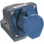 Розетка наружной установки IEK 32А 2P+Е 220В IP44 123 ИЭК PSR11-032-3 (артикул 15164590) – фото 1