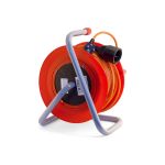 Силовой удлинитель на катушке К1-Е-40 ПВС 3x0.75 40м с заземлением LUX 4606400417613 (артикул 15463684) – фото 1