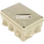 Распаячная коробка с крышкой ОП 150х110х70мм, IP44, 10 гермовводов TDM SQ1401-1241 (артикул 15516421) – фото 1