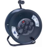 Удлинитель Партнер-Электро ProfiLine 4гн. с/з с выкл. КГ 3х1,5 16A 30м IP 44 UP218C-430GR (артикул 15908745) – фото 1