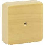 Распаячная коробка ЭРА 75х75х20 без клеммы сосна IP40 Б0031179 (артикул 15981977) – фото 1