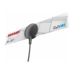 Комнатная активная антенна для цифрового телевидения REXANT RX-257 DVB-T2 34-0257 (артикул 15640243) – фото 1