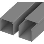 Кабель-канал AGIS ПВХ 40x40 мм Cерый 60.02.40.40.200 (артикул 25582491) – фото 1