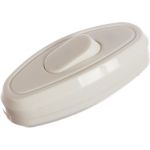 Выключатель для бра STEKKER 250В, 10A, белый, GLS10-01-20 39002 (артикул 16041702) – фото 1