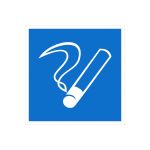 Наклейка-информационный знак REXANT Место курения, 200х200мм 56-0033 (артикул 16124479) – фото 1