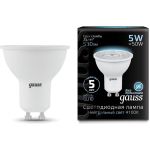Лампа LED MR16 GU10 5W 4100K Gauss 101506205 (артикул 15629253) – фото 1