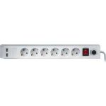 Сетевой фильтр Navigator NSP-USB-06-180-ESC-3x1, 6 гнезд, 1.8м 71864 (артикул 16287741) – фото 1