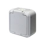 Розетка SVET RA 16-201-Б IP44 SV0925-0001 (артикул 16467497) – фото 1